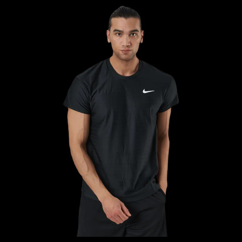 Sale Nike Court Advantage Top White/Black Svart