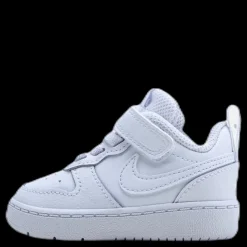 Nike Court Borough Low 2 Baby/Toddler Shoes WHITE/WHITE-WHITE Vit Clearance