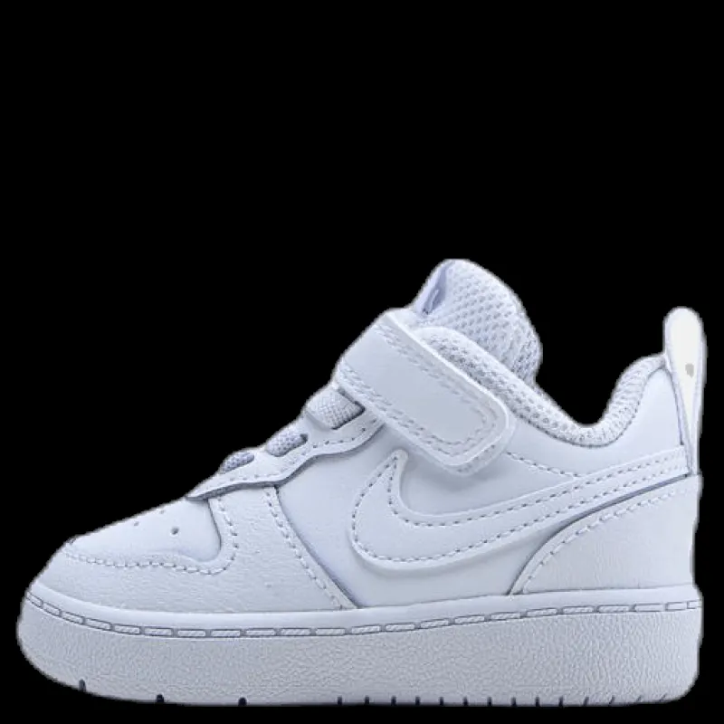Nike Court Borough Low 2 Baby/Toddler Shoes WHITE/WHITE-WHITE Vit Clearance