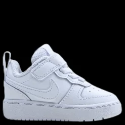 Nike Court Borough Low 2 Baby/Toddler Shoes WHITE/WHITE-WHITE Vit Clearance