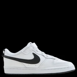 Clearance Nike Court Borough Low 2 Little Kids' Shoes WHITE/BLACK Vit