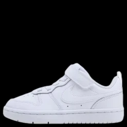 Nike Court Borough Low 2 Little Kids' Shoes WHITE/WHITE-WHITE Vit