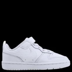 Nike Court Borough Low 2 Little Kids' Shoes WHITE/WHITE-WHITE Vit