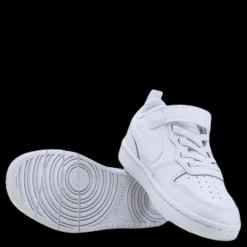 Nike Court Borough Low 2 Little Kids' Shoes WHITE/WHITE-WHITE Vit