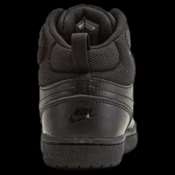 Nike Court Borough Mid 2 Little Kids' Shoes BLACK/BLACK-BLACK Svart Clearance
