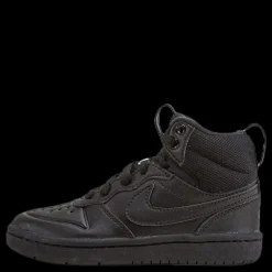 Sale Nike Court Borough Mid Boot PS Little kids Black Svart