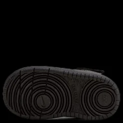 New Nike Court Borough Mid Sneaker TD Black Svart