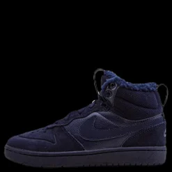 Hot Nike Court Borough Mid Winterized PS Blue Blå