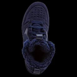 Hot Nike Court Borough Mid Winterized PS Blue Blå
