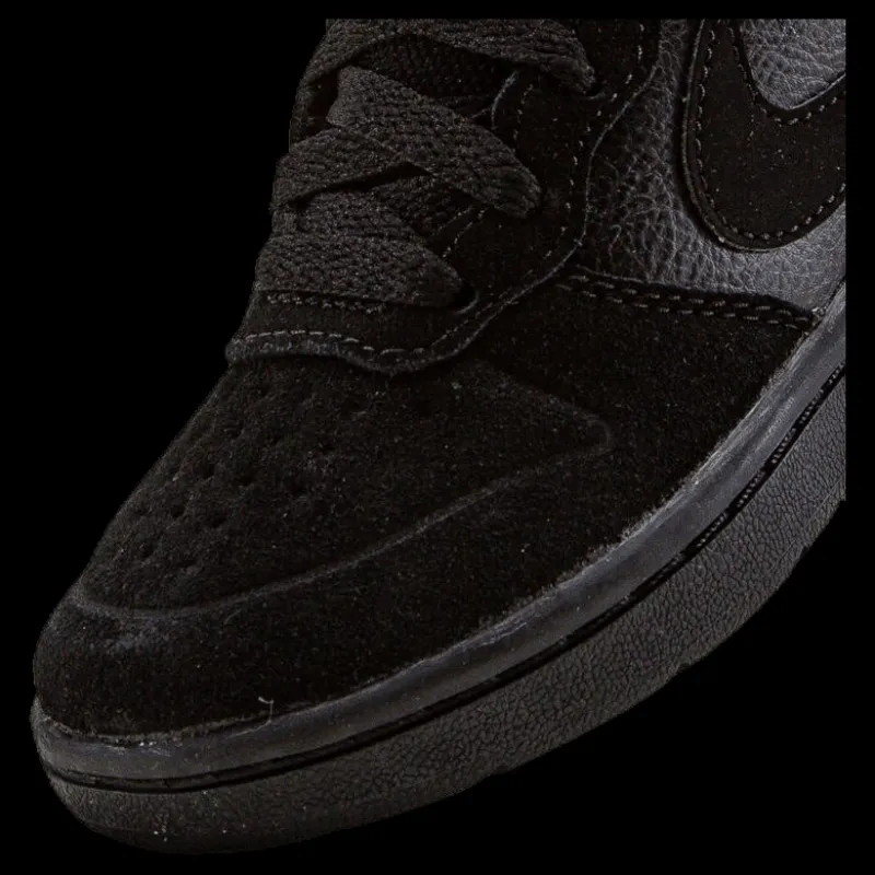 Nike Court Borough Mid Winterized PS Little kids Black Svart Clearance
