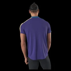 Best Nike Court Breathe Slam Polo Purple/Green Lila