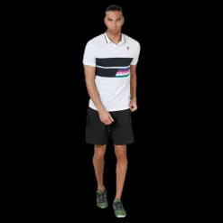 Discount Nike Court Classic Polo Blue/White/Black Blå, Vit och Svart