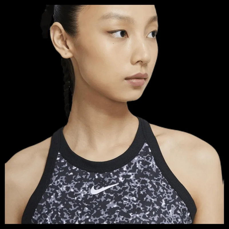 Nike Court Dry Printed Tank White/Black Flerfärgad Discount