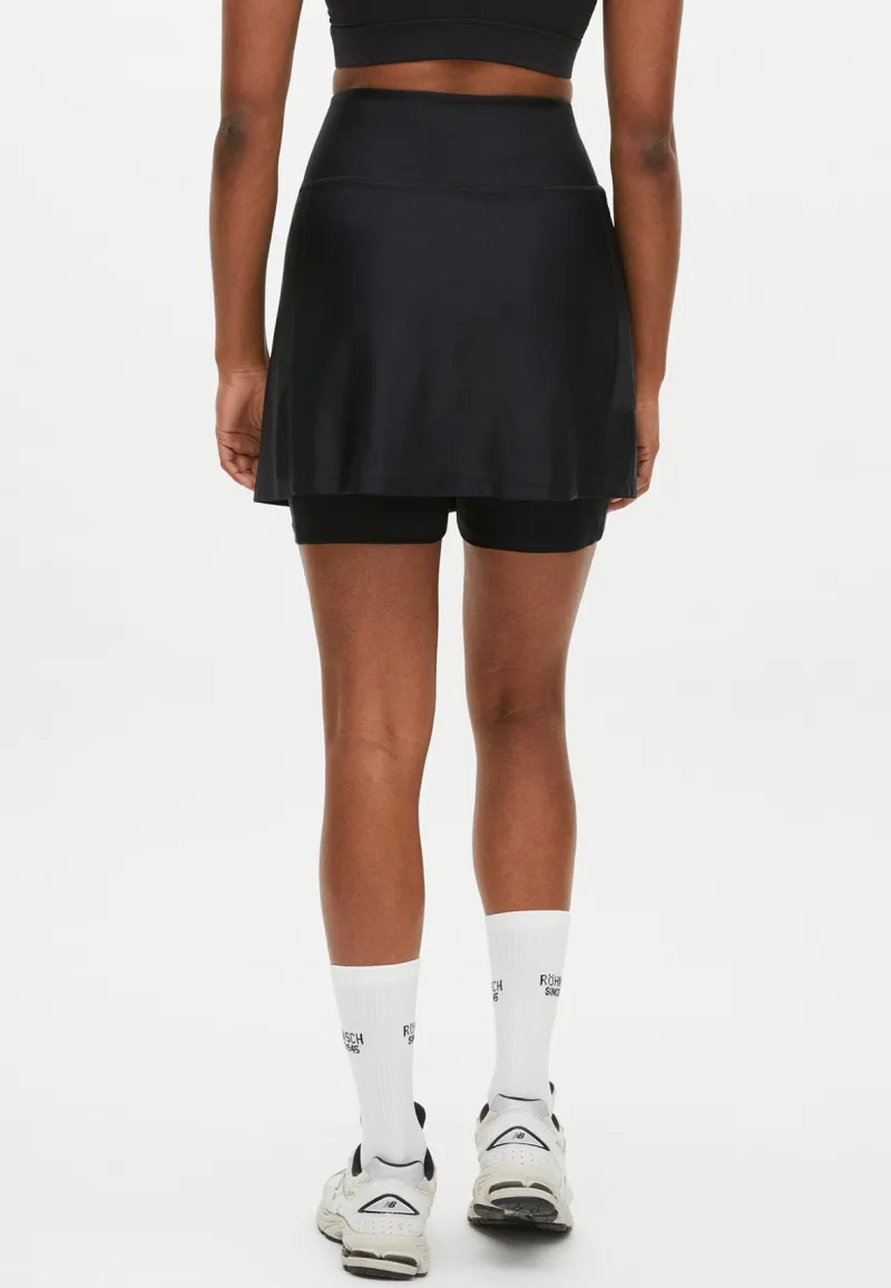 Discount Röhnisch Court Jersey Skort Black Svart