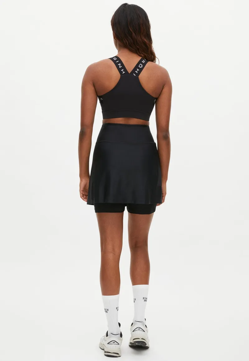 Discount Röhnisch Court Jersey Skort Black Svart