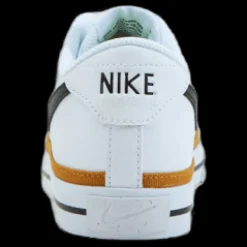 Best Nike Court Legacy Next Nature Women's Shoes WHITE/BLACK-DESERT OCHRE-TEAM ORANGE Vit