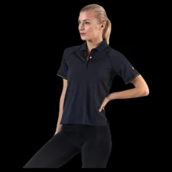 Clearance Nike Court Polo White/Black Svart