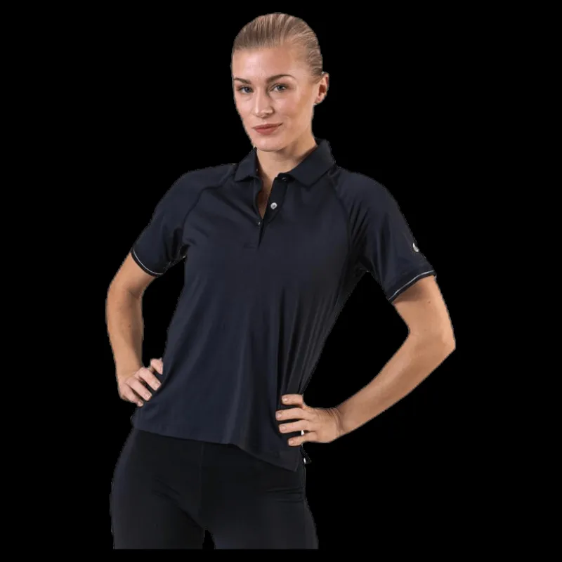 Clearance Nike Court Polo White/Black Svart