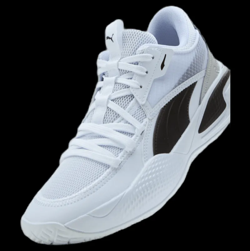 Puma Court Rider Team White- Black Vit Discount