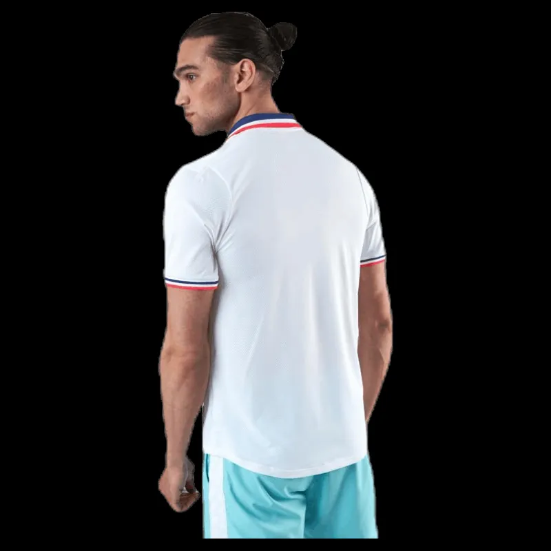Sale Nike Court Slam Polo White/Green Vit