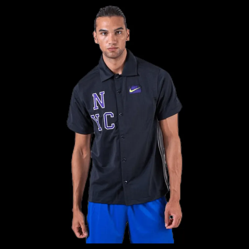 Clearance Nike Court SS Top Black Svart