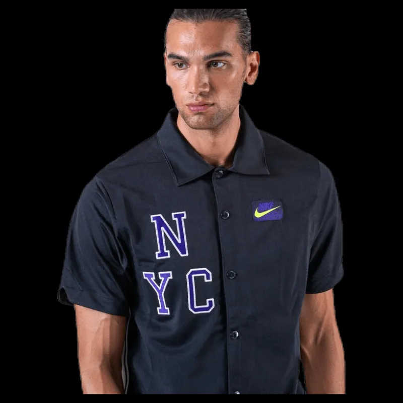 Clearance Nike Court SS Top Black Svart