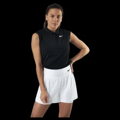 Nike Court Victory Polo White/Black Svart Best