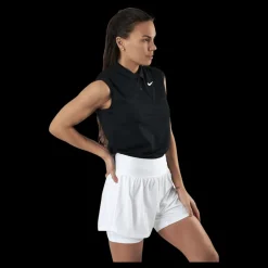 Nike Court Victory Polo White/Black Svart Best