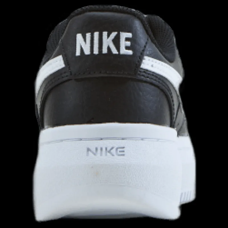 Nike Court Vision Alta Leather Wome Black/white Svart Clearance