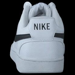 Best Nike Court Vision Low Next Nature Women's Shoes WHITE/BLACK-WHITE Blå