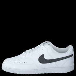 Nike Court Vision Low Next Nature Men's Shoes WHITE/BLACK-WHITE Vit och Svart