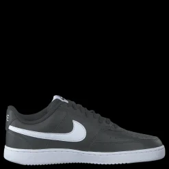 Online Nike Court Vision Low Women's Shoes BLACK/WHITE Grå