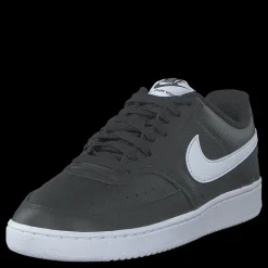 Online Nike Court Vision Low Women's Shoes BLACK/WHITE Grå