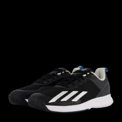 adidas Tennis Courtflash Speed White Svart Clearance