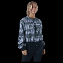 adidas Cover Up Jacket Black/Grey Discount