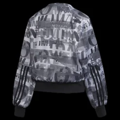 adidas Cover Up Jacket Black/Grey Discount