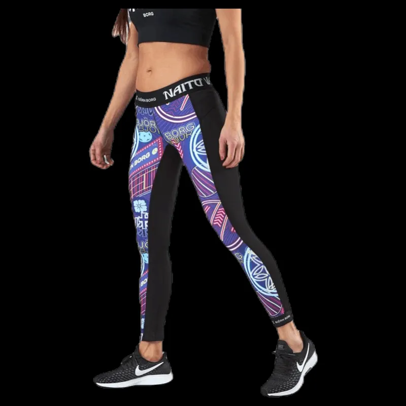 Björn Borg Coz Tights Patterned Mönstrad Hot