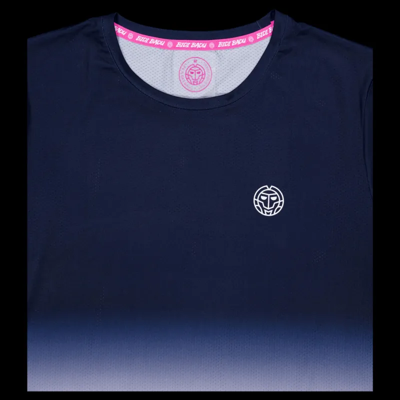 Best Bidi Badu Crew Gradiant Tee Dark Blue/white Blå och Vit