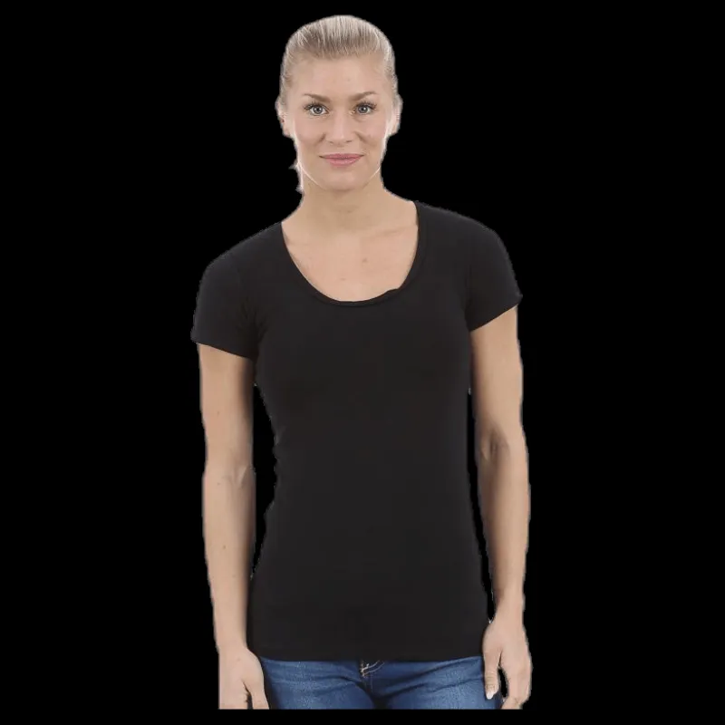 Bread & Boxers Crew Neck Black Svart