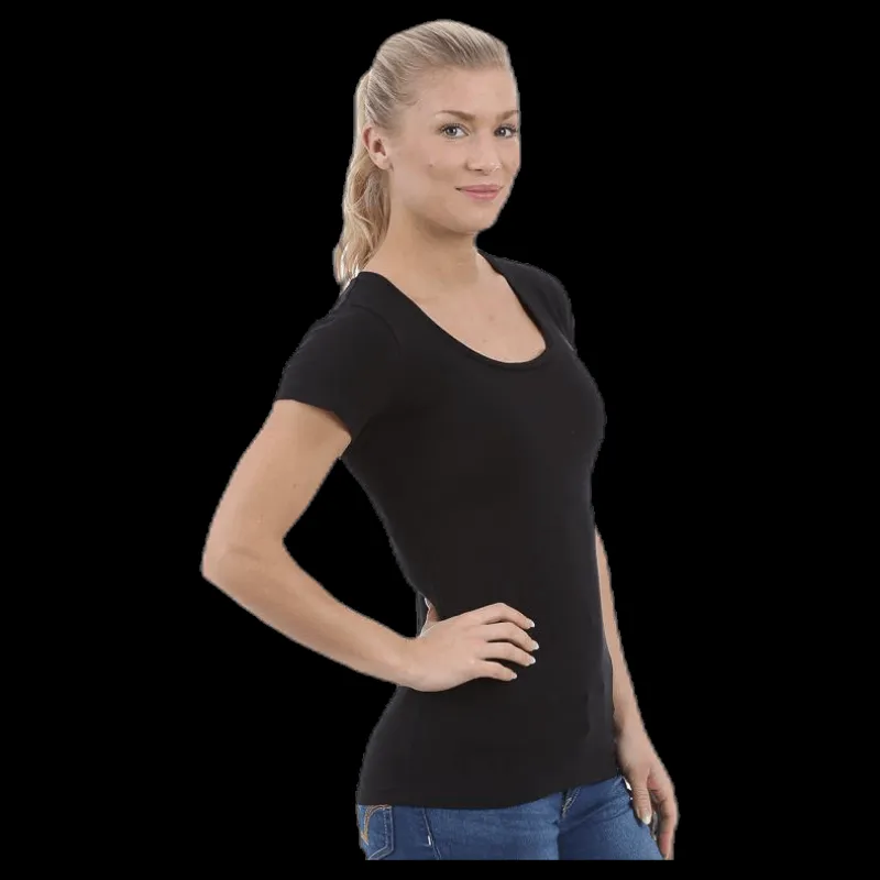 Bread & Boxers Crew Neck Black Svart