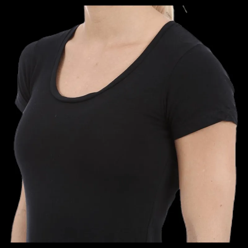 Bread & Boxers Crew Neck Black Svart