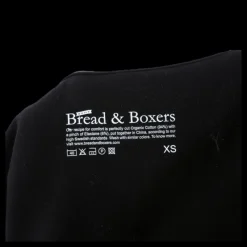 Bread & Boxers Crew Neck Black Svart