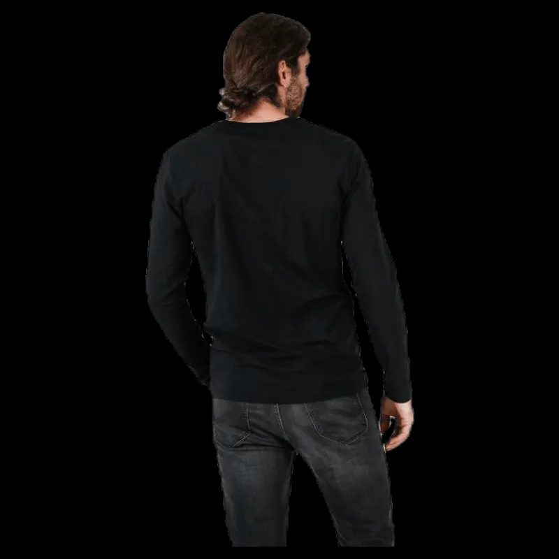 Bread & Boxers Crew Neck Longsleeve Black Svart