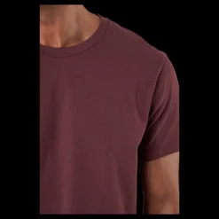 Best Bread & Boxers Crew Neck Regular Burgundy Röd