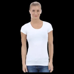 Bread & Boxers Crew Neck White Vit Outlet