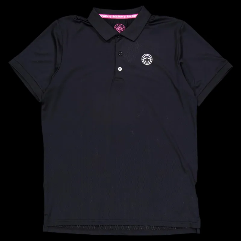 Hot Bidi Badu Crew Polo Black Blå