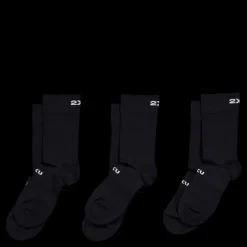 2XU Crew Socks 3 Pack Black/white Svart och Vit Outlet