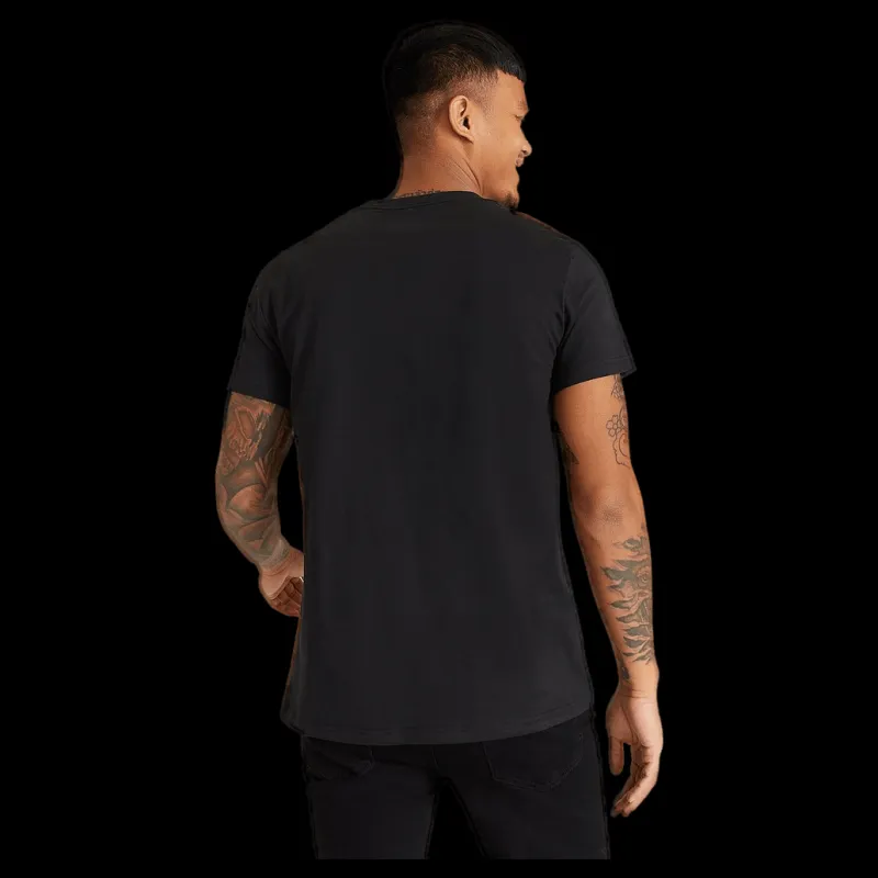 Bread & Boxers Crew-Neck Cotton Svart