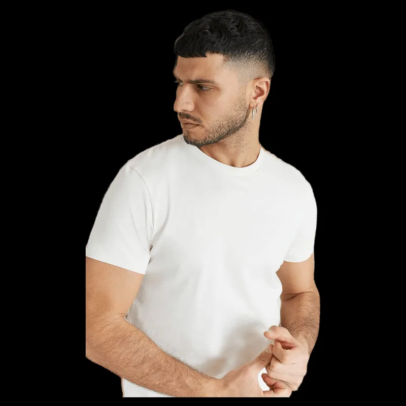 Bread & Boxers Crew-Neck Cotton Grå Best