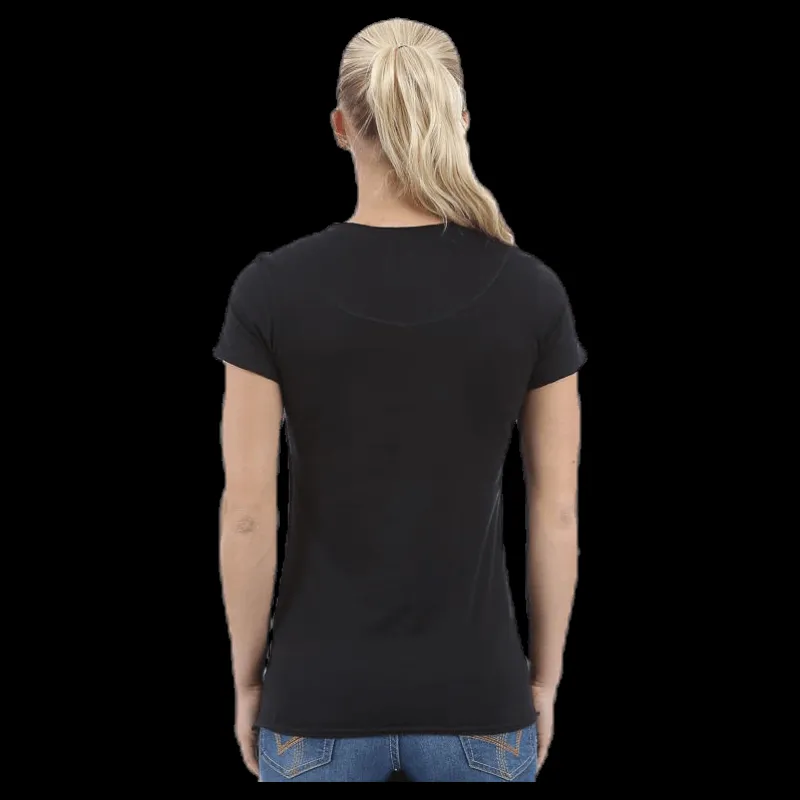 Bread & Boxers Crew-Neck Relaxed Black Svart Discount
